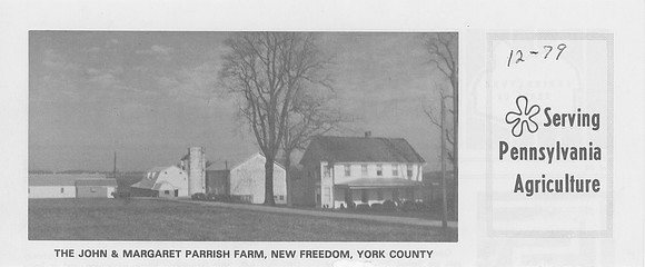 John & Margaret Parrish Farm - 1979
