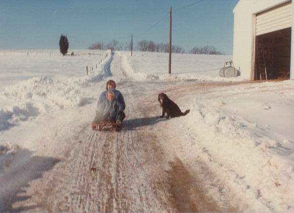 Sledding - 1982