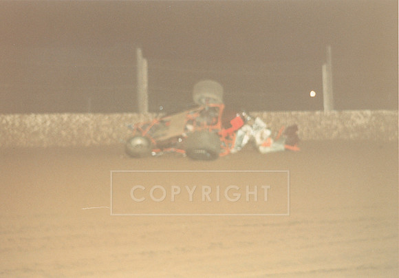 Unknown Sprint Car Crash