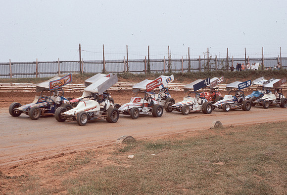 Start of the 100 at Williams Grove-6