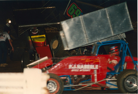 Sprint Car Crash