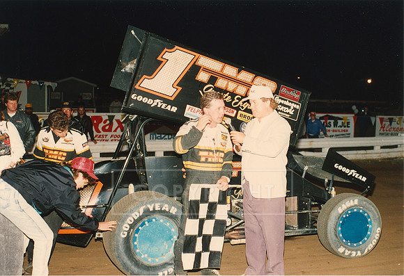 #1 Sammy Swindell Winner at Williams Grove