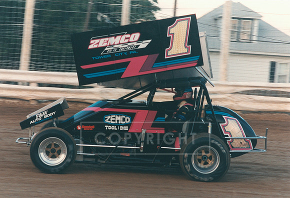 #1 Billy Pauch Port Royal 9-93
