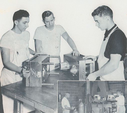 Crescent Industries - Assembly Bench Bill Rosier Carlton Bradfield John Shaffer (Shaver)