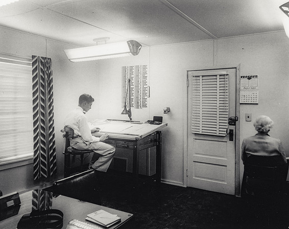 Crescent Industries - Daryl Paules at Drafting Board Age-15 Mrs Rohrbaugh-Secretary-2