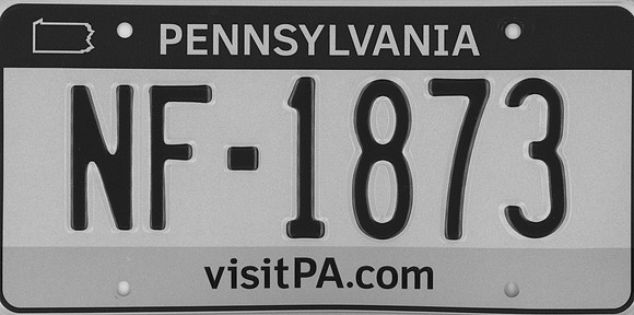 Rick Parrish License Plate-2