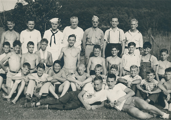 John Ryer - sitting 3rd from right