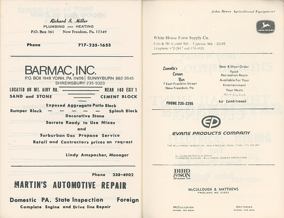 Tractor Pull on Ryer Farm Program August 16 1975 (16)