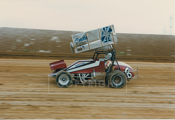 #8 Billy Corbin Florida State Fairgrounds 2-3-87