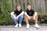 Zane and Michael Senior Pictures Proofs