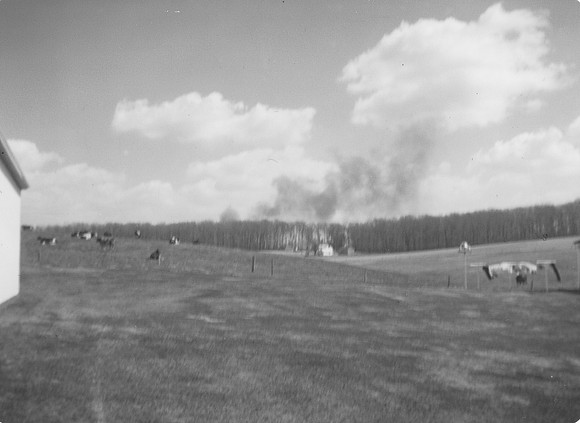 Alvin Keeny Barn Fire - 1981