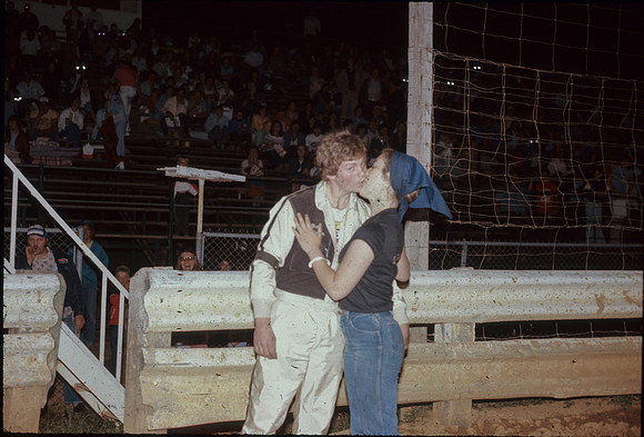 Allen Klinger Gets a Kiss From Melinda-2