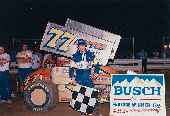 #77 Frankie Kerr Williams Grove 7-8-88 (2)