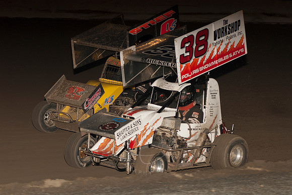 #9s Rick Stief and #38 Mark Strickler
