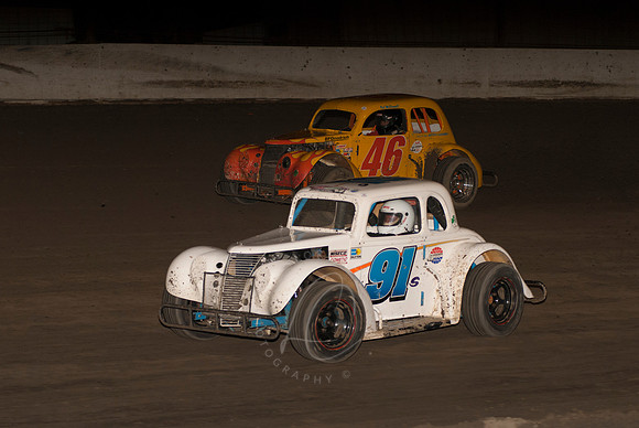 #91s Unknown and #46 Pat McDermott