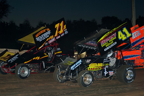#71M Paul May and #41 Scott Geesey