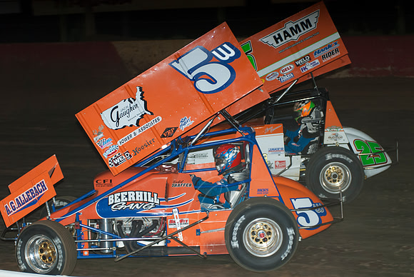 #5W Todd Shaffer and #25 Lance Dewease