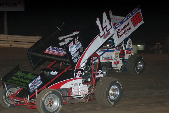 #14 Glenndon Forsythe and #30 Doug Esh
