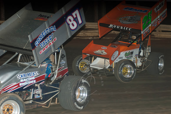 #87 Alan Krimes and #25 Lance Dewease