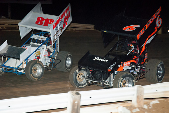 #81B Bob Anderson and #6 Brad McClelland