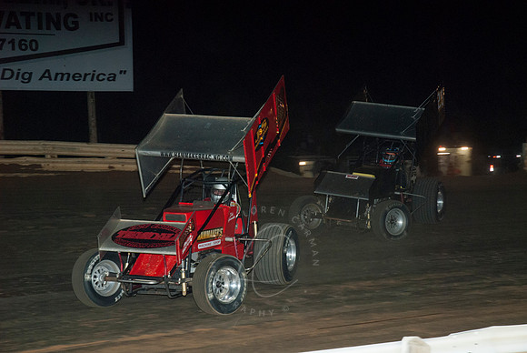 #66 Dale Hammaker and #23 Todd Rittenhouse