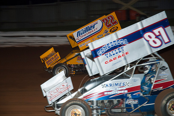 #97 Alan Krimes and #22 Fred Rahmer