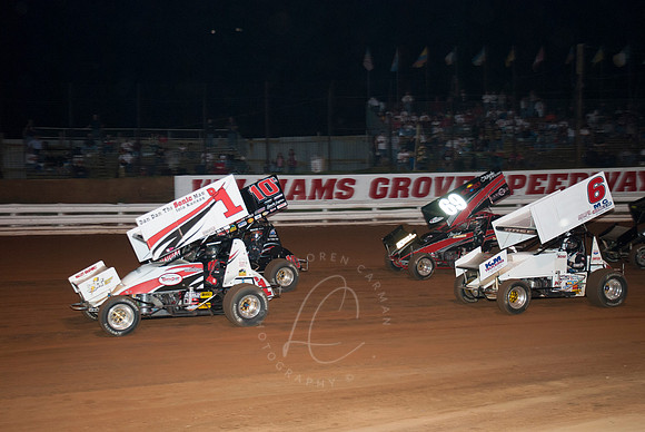 #D1 Justin Henderson, #10c Jeremy Campbell, #69 Michael Carber and #6 Bill Rose