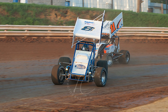 #8 Rich Eichelberger and #11 Steve Fannasy