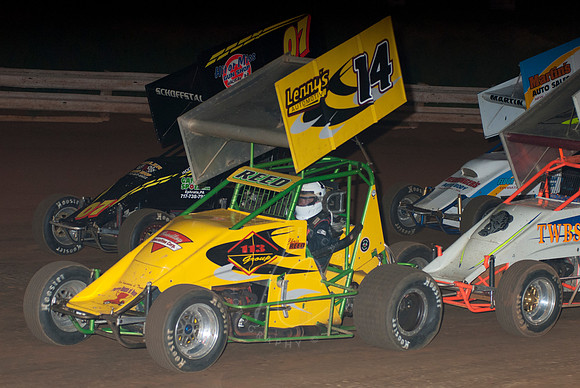 #14 Chris Reed, #07 Unknown and #30s Jeremy Strausser