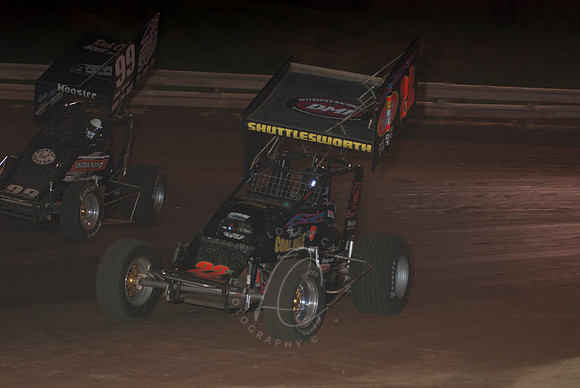 #22H Jim Shuttlesworth and #99 Frankie Herr