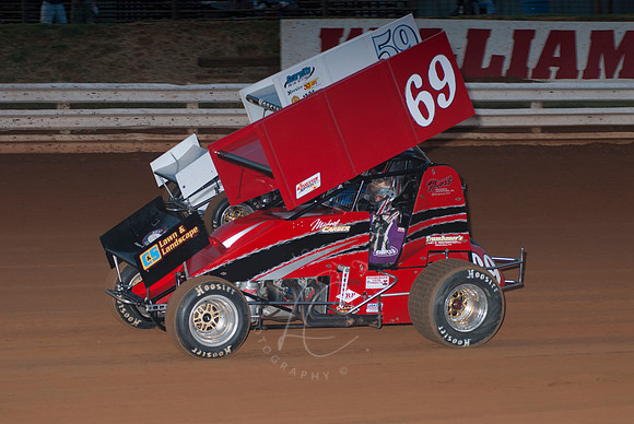 #69 Michael Carber and #59 Jimmy Seigel