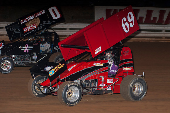 #0 Rick Lafferty and #69 Michael Carber