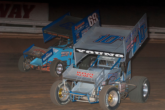 #10n Niki Young and #69K Donnie Kreitz Jr.