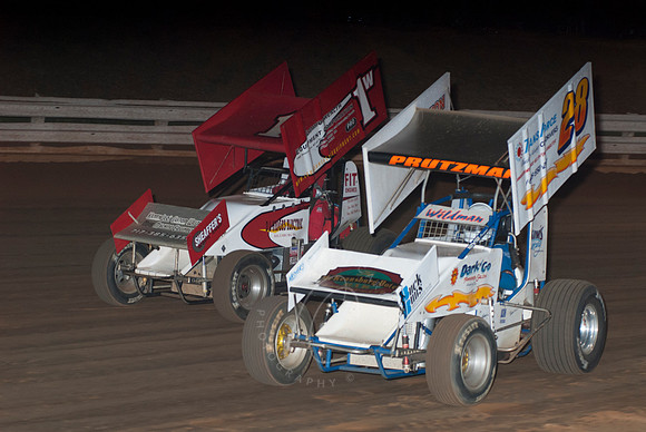 #1W John Westbrook and #28 Keith Prutzman