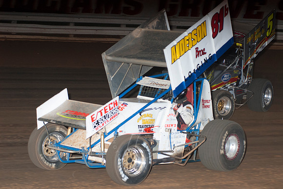 #81b Bob Anderson and #5 Nate Snyder