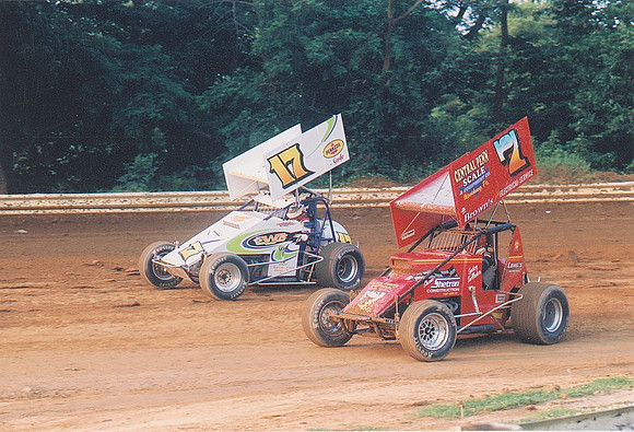 #7 Smokey Snellbaker and #17 Unknown