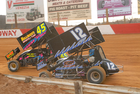 #45 AJ Michael and #12 Mike Bittinger