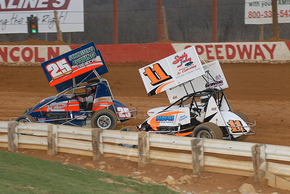 #25 Bobby Hockenberry and #11 Steve Fannasy