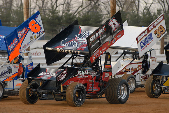#6 Josh Wells, #71 Brian Leppo and #39 TJ Stutts