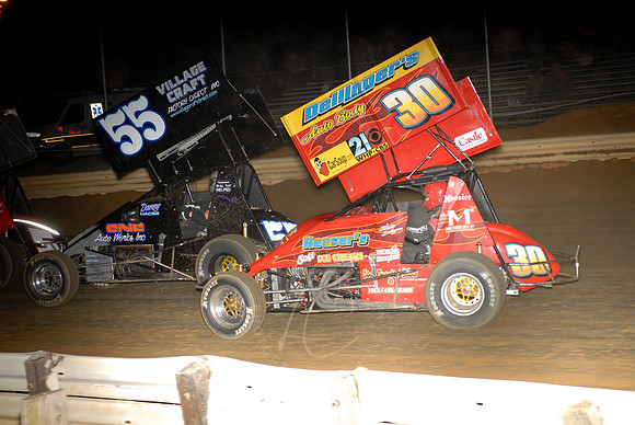 #55 Danny Hager and #30 Scott Dellinger