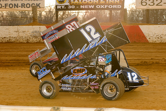 #87 Alan Krimes and #12 Mike Bittinger