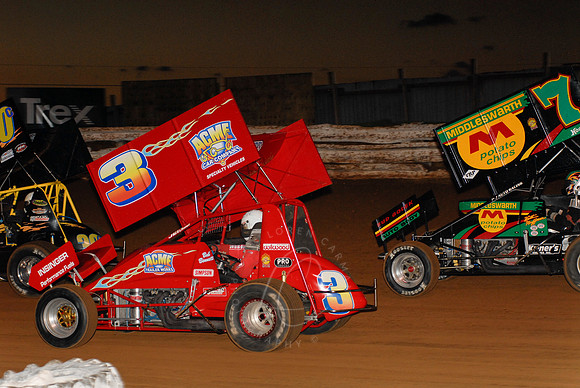 #3 Bob Bennett and #7 Keith Kauffman