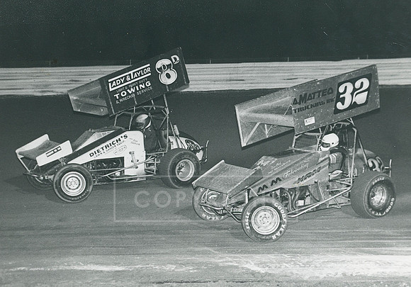 #8D Dan Dietrich and #32 Charlie Massy
