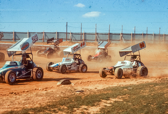 Sprint Car Action at Williams Grove-1