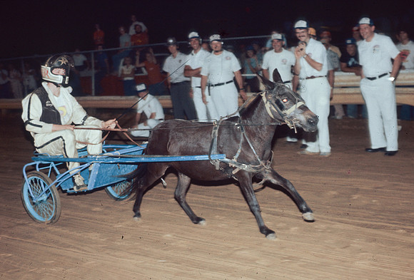 Allen Klinger and a Donkey at Williams Grove-4