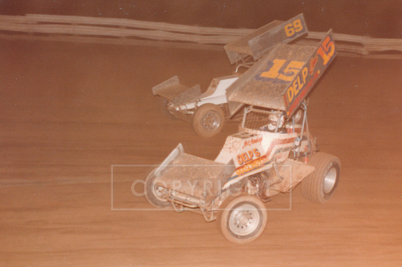 #15 Unknown and #69 Unknown Sprint Car