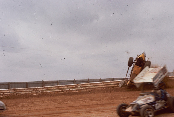 Sprint Car Flip at Williams Grove-6
