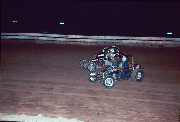 #87 Larry Krimes and #28 Dub May at Lincoln-2