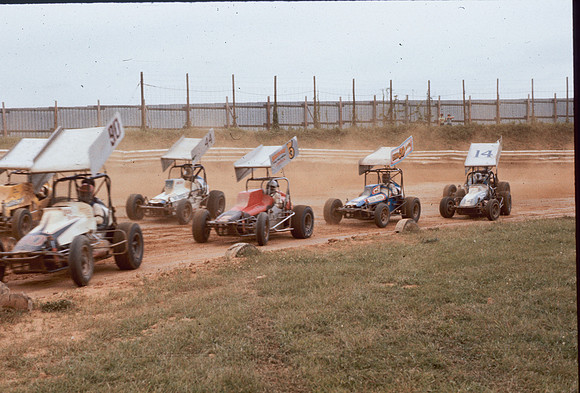 Sprint Car Action at Williams Grove-5