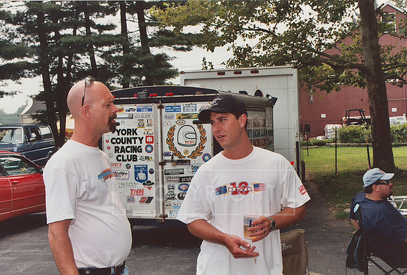 Todd Bender and Unknown at YCRC Picnic